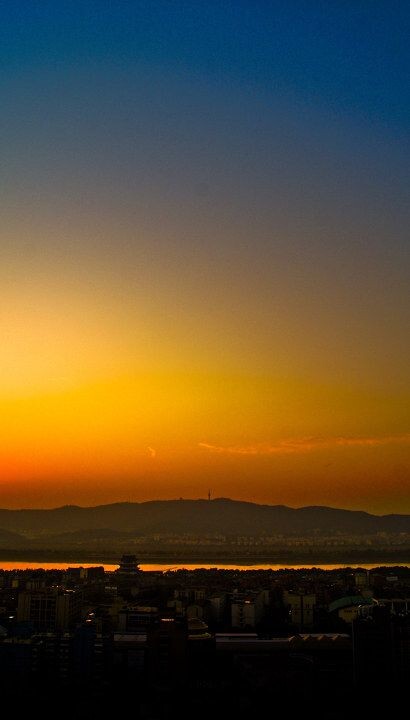 余夕岳麓山<br />
