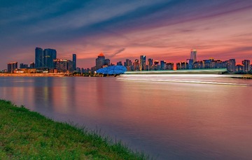 浑河夜景
