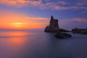 海上日落