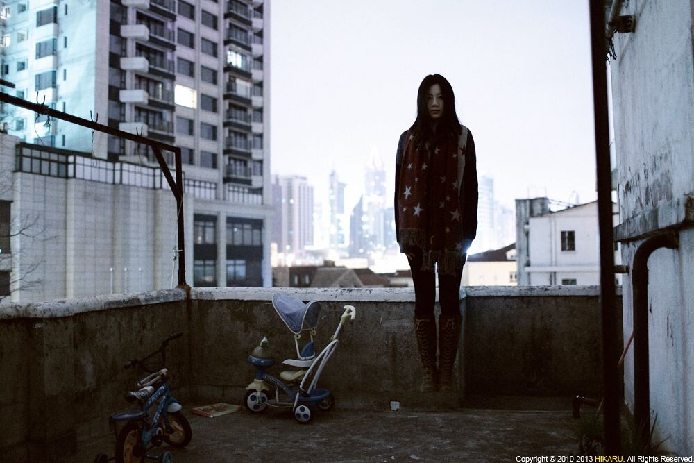 Kinki<br />
Kinki, the rooftop, Julu Rd, Shanghai, China, February 16, 2013