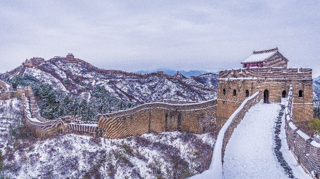 长城初雪