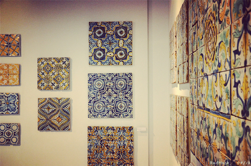 瓷砖画是葡萄牙一大国粹 br />