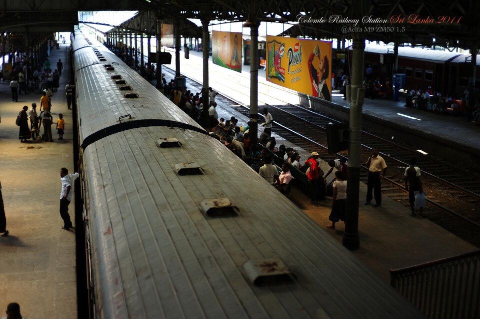 Colombo Railway Station <br />
到达了科伦坡繁忙的火车站。我们的旅程即将结束。。。。。。