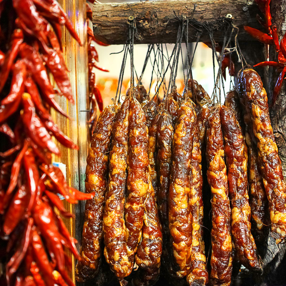 冬至前后的腊肠是重庆美食中一道年关风景