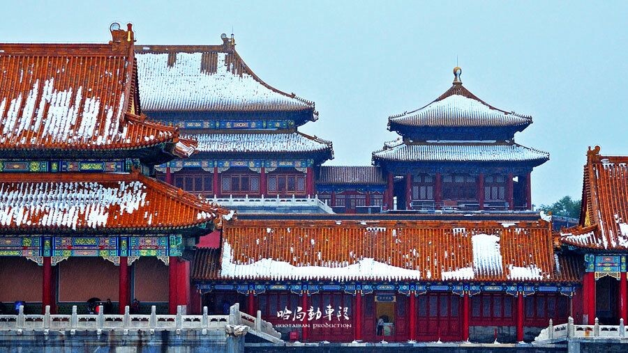 凉宫冬日的风雪<br />
