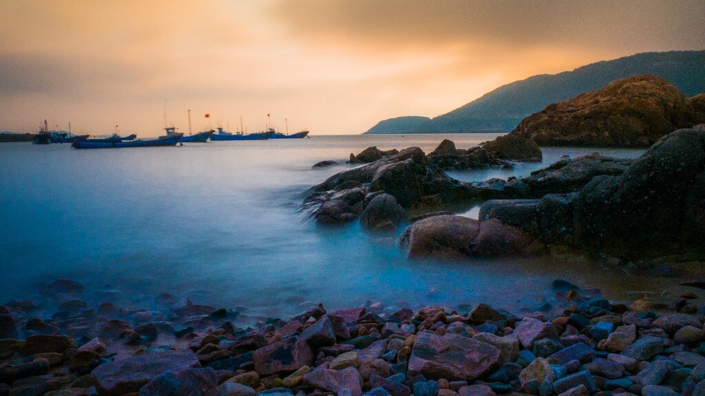 海边的船只
