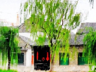 水墨泉城