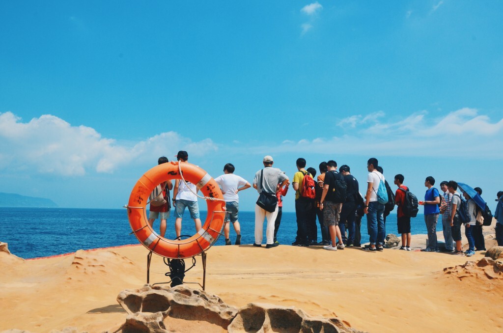 摄于台湾基隆/野柳地质公园