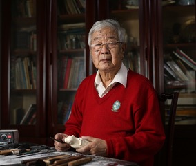 牙雕泰斗孙森-尹劲摄