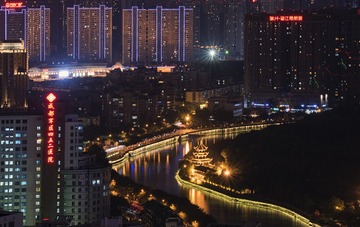 望江楼夜色