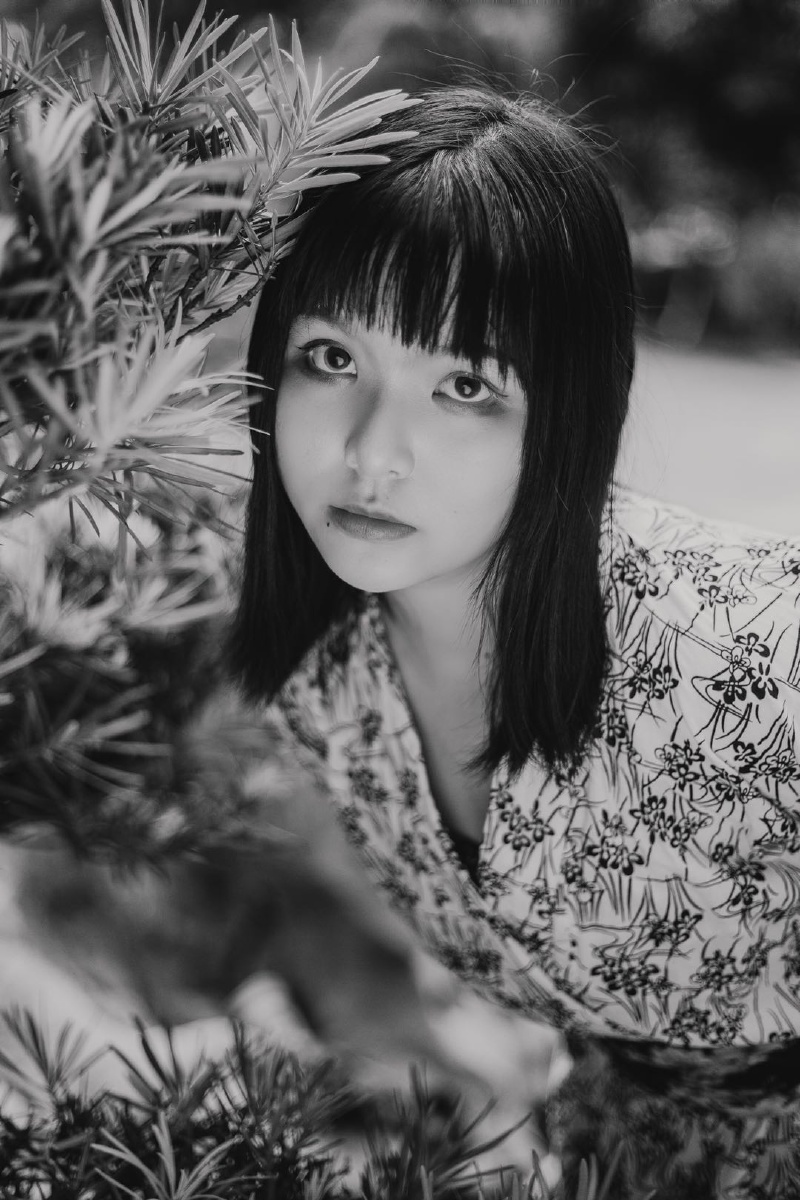 黑白情绪和服写真