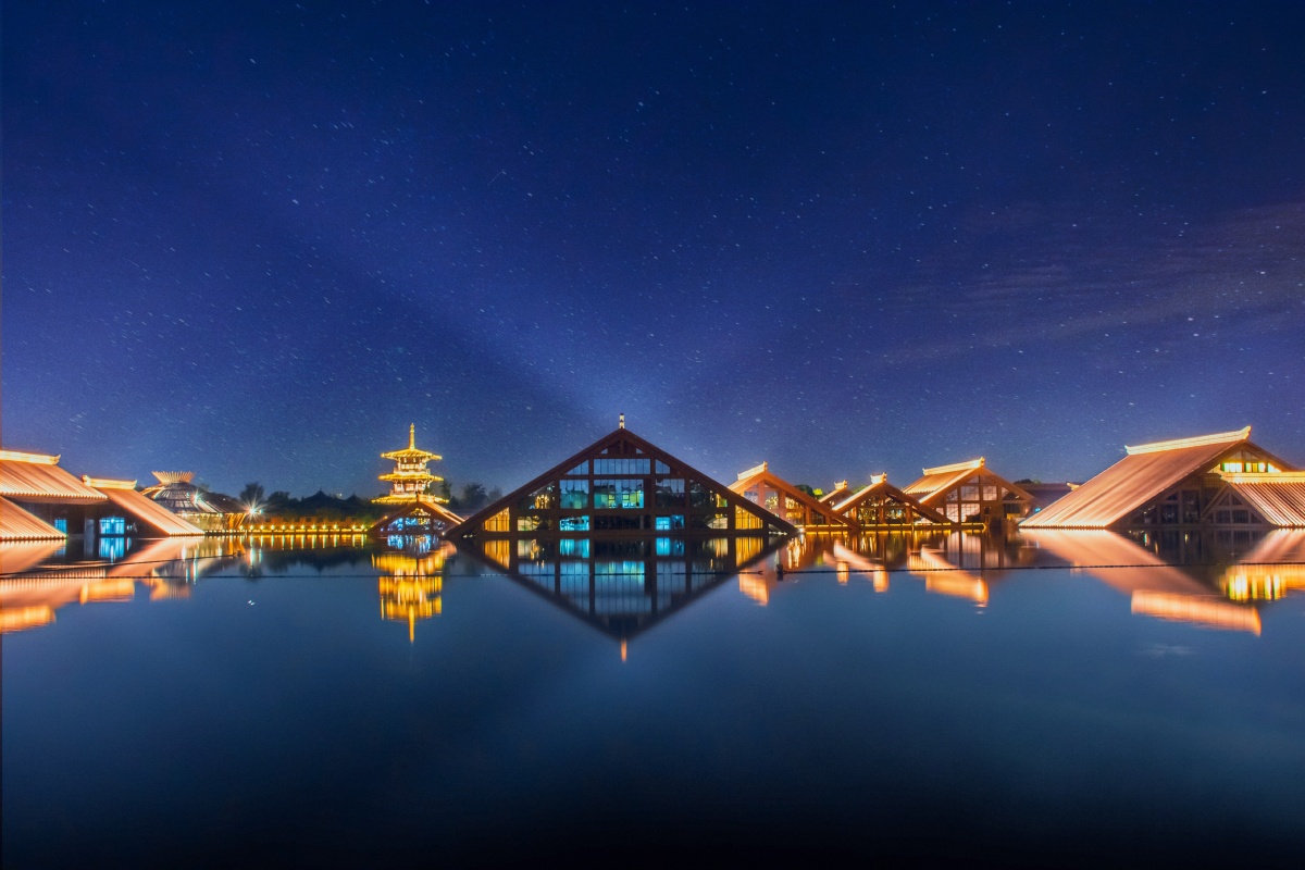 广富林上海夜景