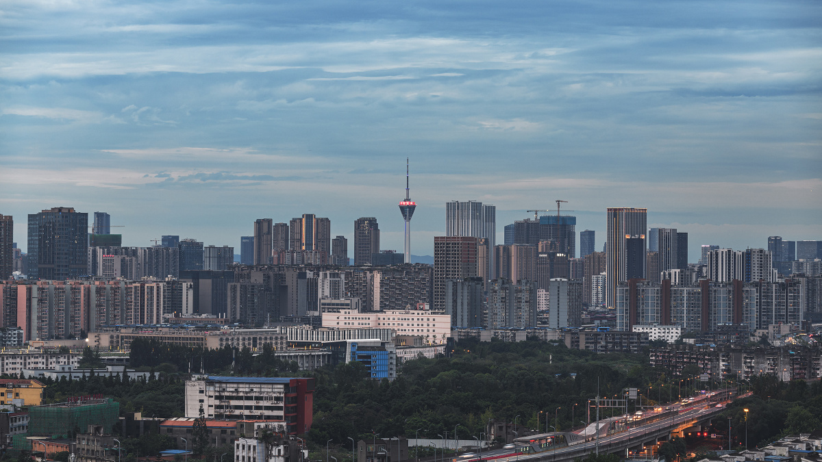 成都城市天际线