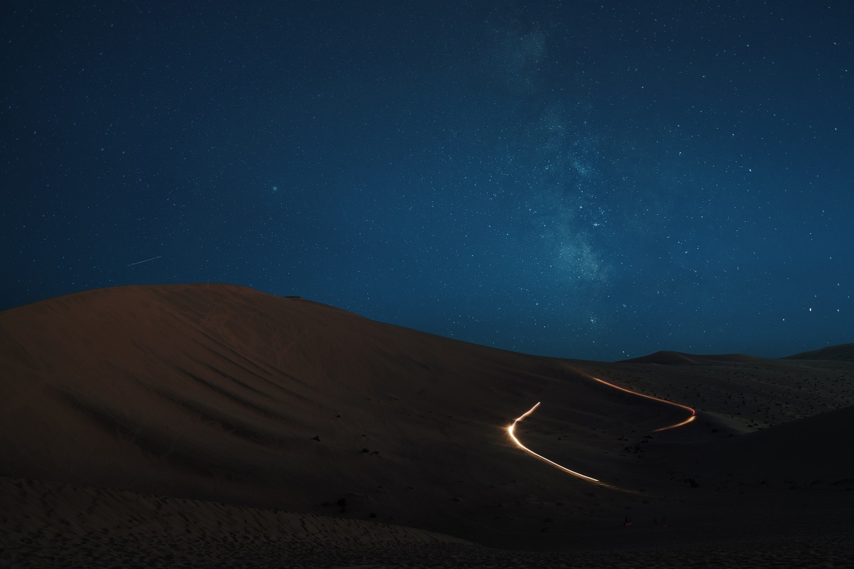 沙漠星空 - 任屹云 - 图虫