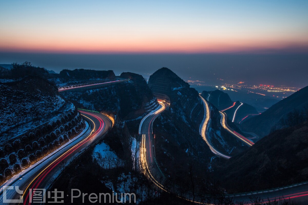 骊山盘山公路