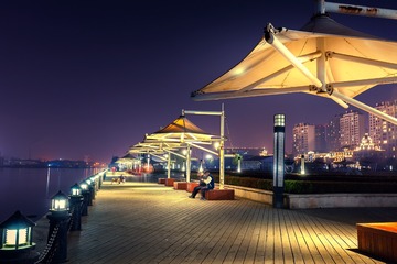 钻石湾夜色