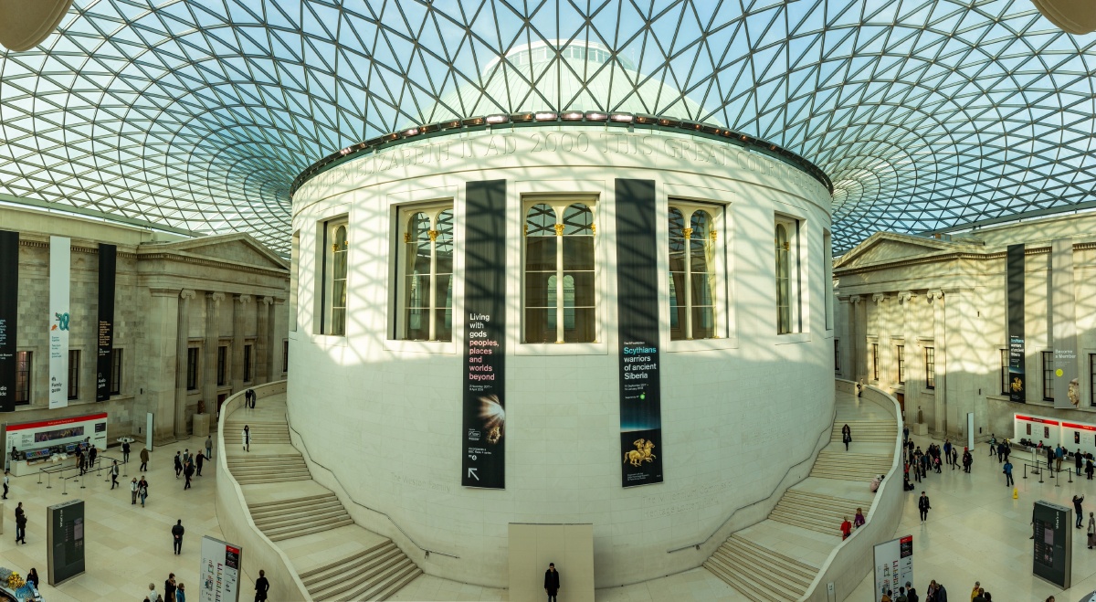 英国伦敦大英博物馆经典拍摄机位