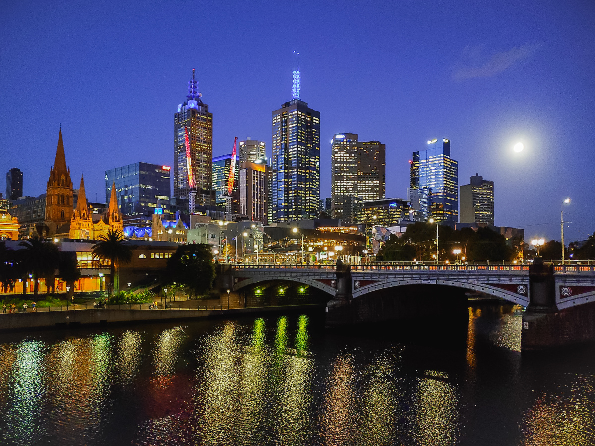澳大利亚墨尔本夜景.shot on smartisan r1 - glorymeeo - 图虫