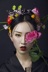 暗色调人像