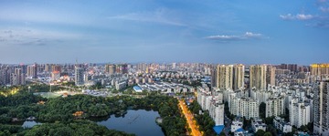 雁城夜景