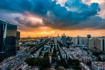 晚霞倾城