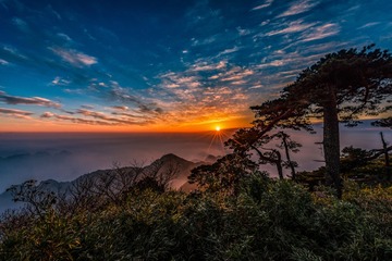 三清山日出