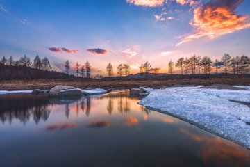 美丽的冰河
