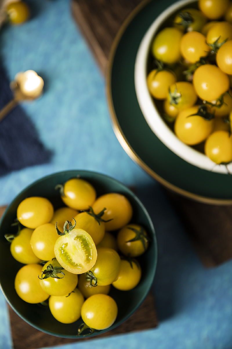 黄色千禧圣女果