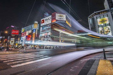 city night ,Sapporo
