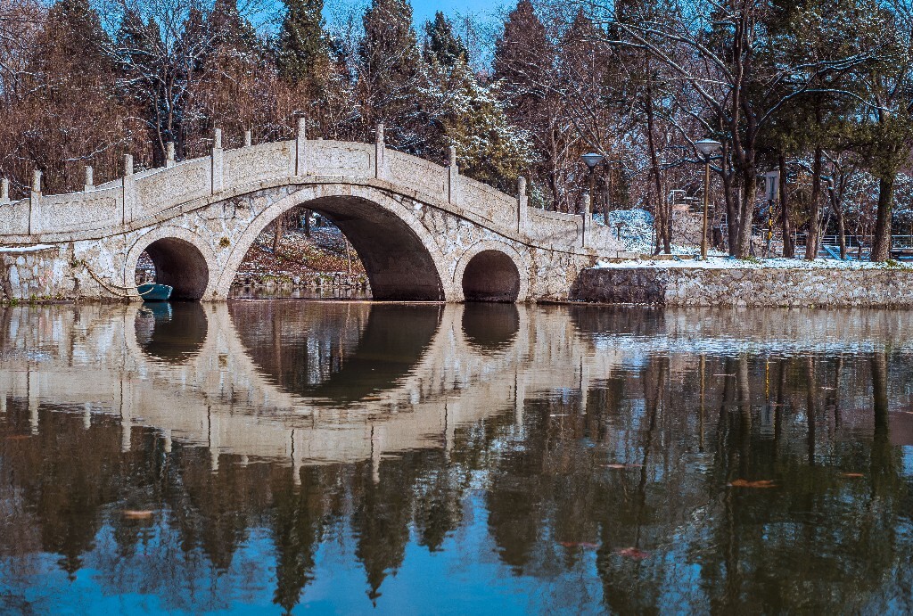 一场雪后，南理也是别有一番韵味