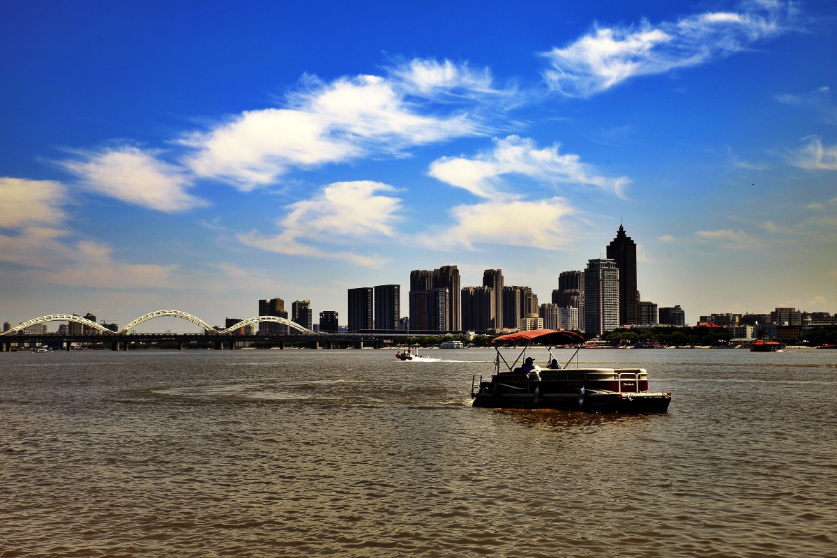 哈尔滨松花江上