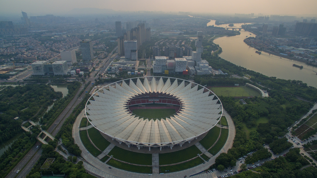 无人机航拍佛山新区