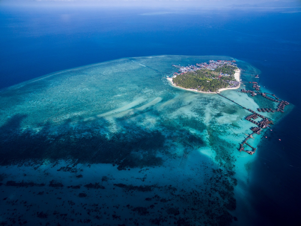 2016年4月拍摄于马来西亚仙本那