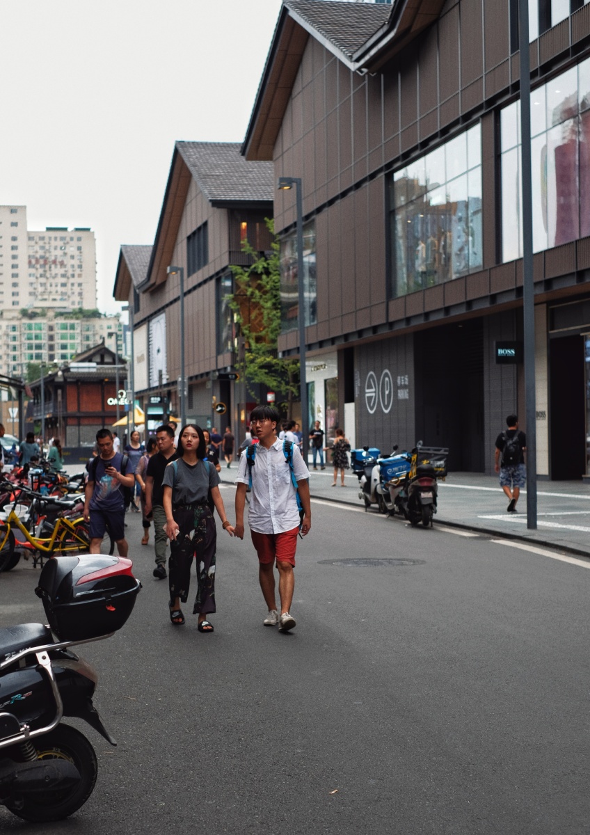 成都太古里扫街