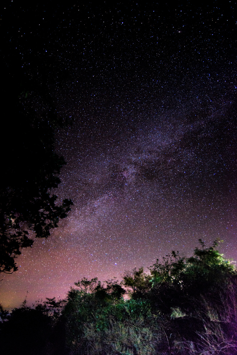 广东第一峰星空