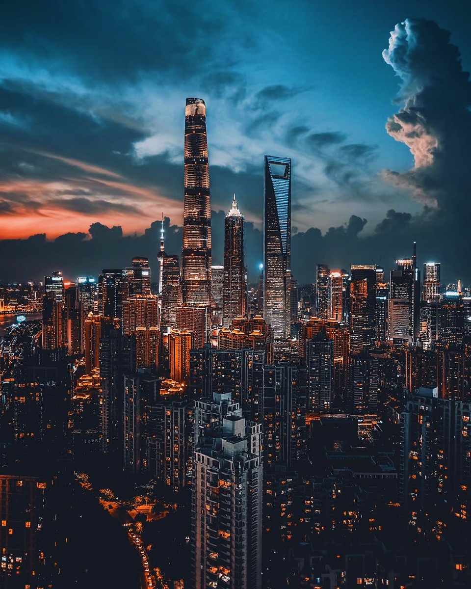 城市合集夜色很美