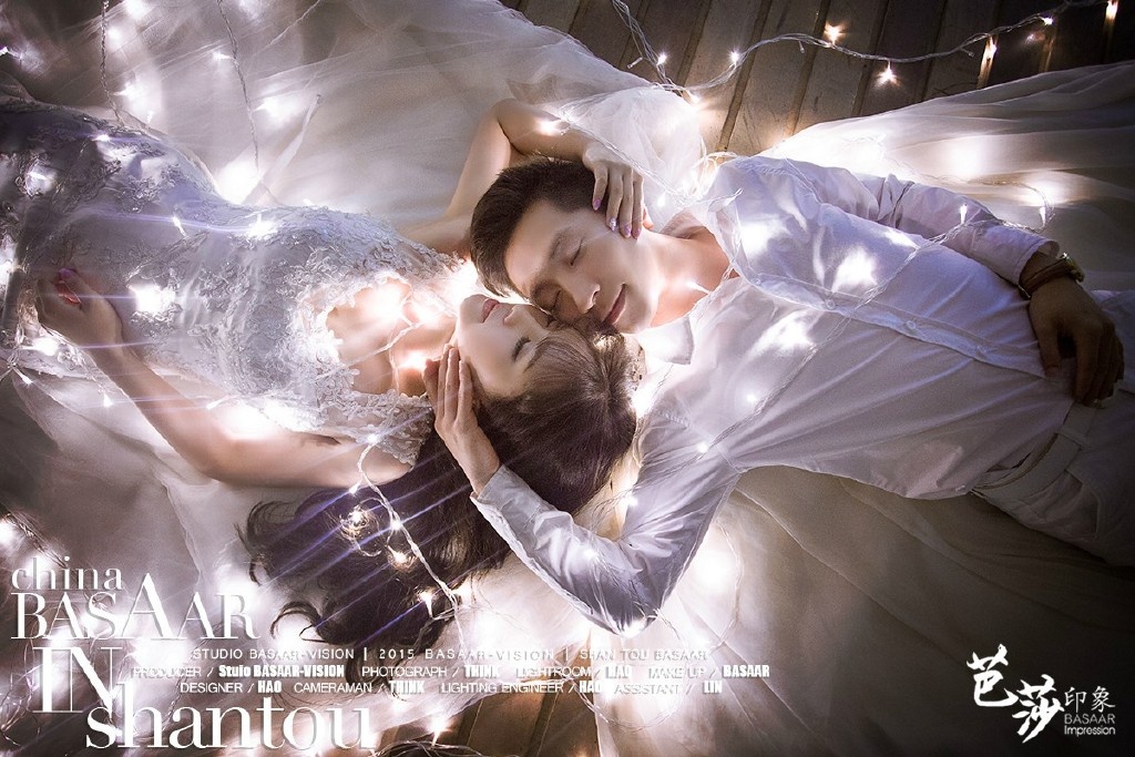 芭莎印象首创霓虹灯婚纱照,好浪漫 - 芭莎印象婚纱摄影 - 图虫