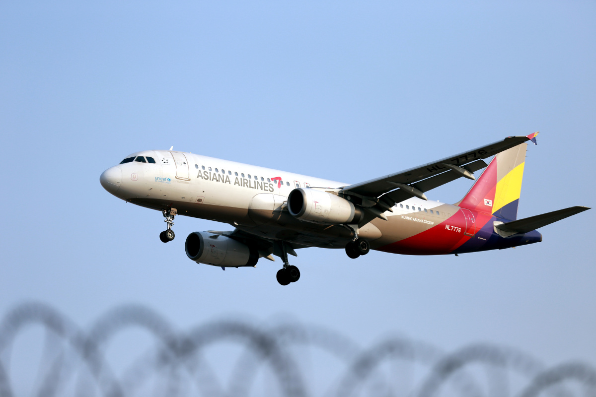 韩亚航空 空客a320