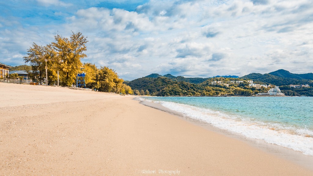 坐标：深圳大鹏金沙湾海岸