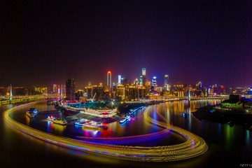 重庆夜景之美