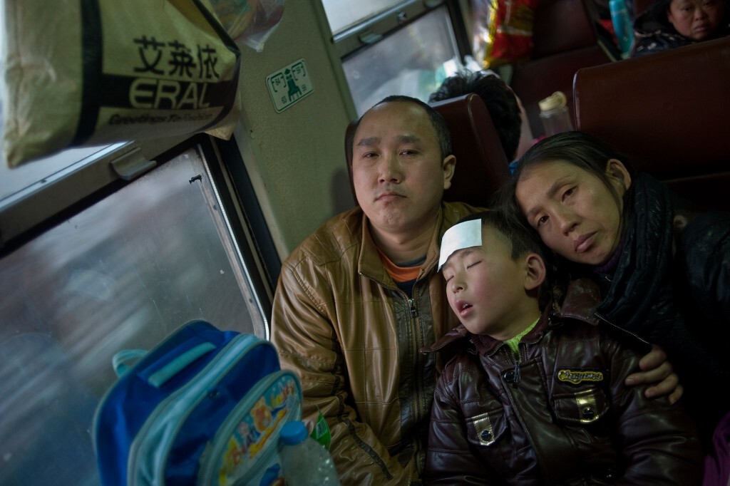 2014年1月24日无锡至怀化L315次列车上。