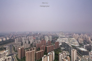 雾霾望京