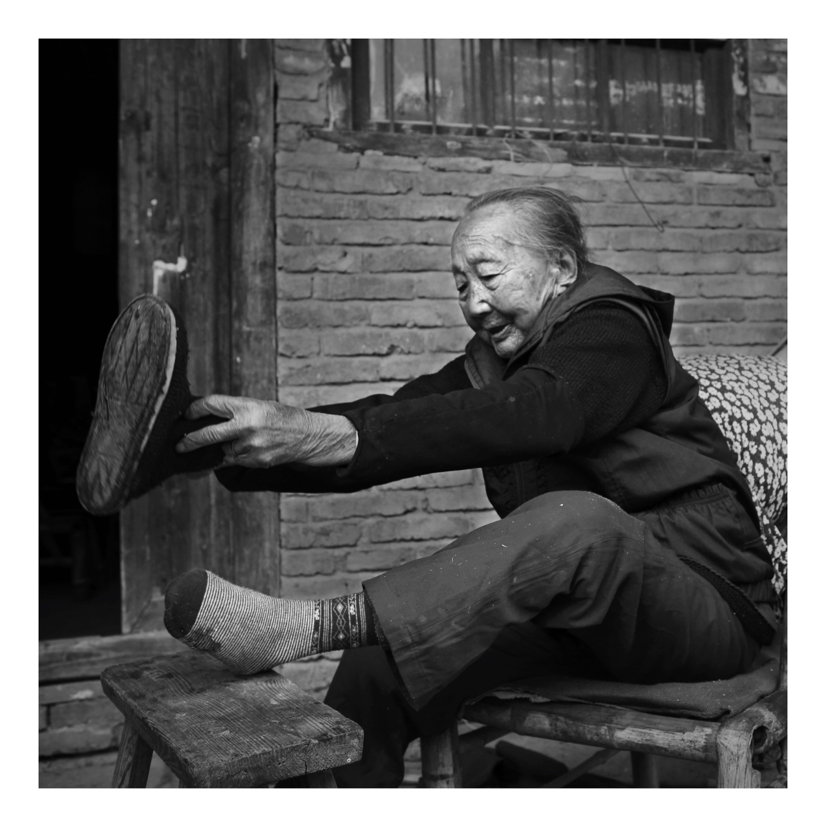 103岁 浙江永康西溪镇西山村人,3儿2女,现5代同堂