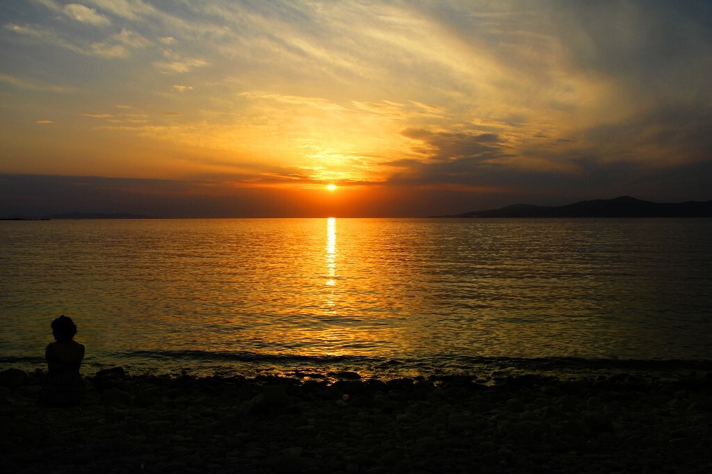 世界上最美的夕阳！