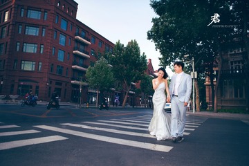 婚纱写真中的情感互动