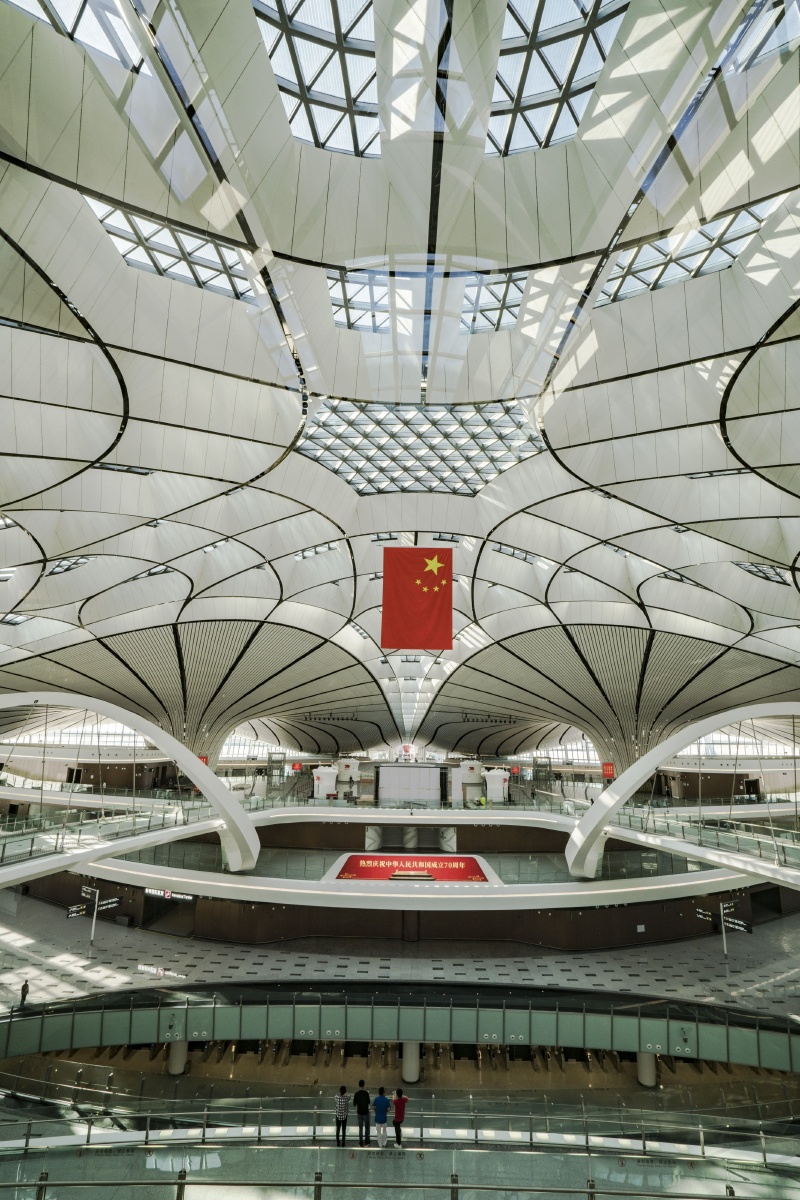 网红打卡地大兴机场