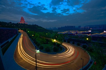 夜行石鼓山__