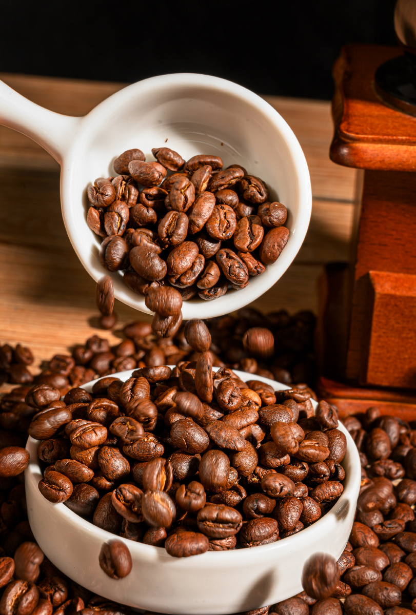 手磨咖啡豆云南本地咖啡手磨咖啡