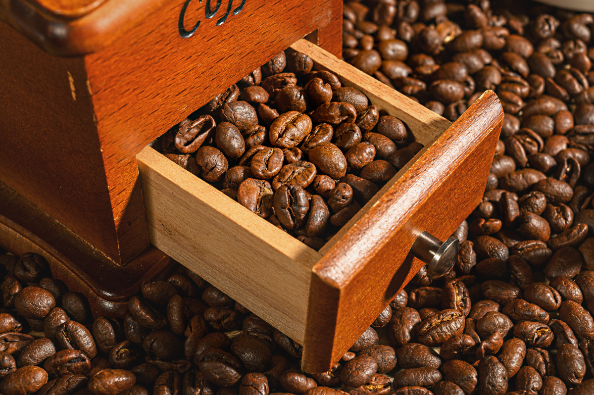 手磨咖啡豆云南本地咖啡手磨咖啡