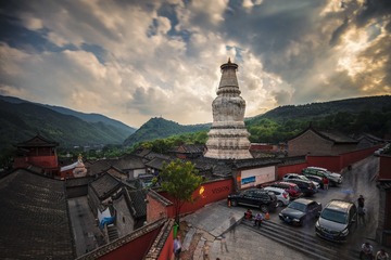 (古建筑系列）五台山白塔